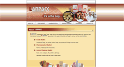Desktop Screenshot of lanpack.co.za