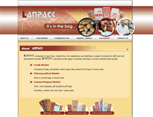 Tablet Screenshot of lanpack.co.za